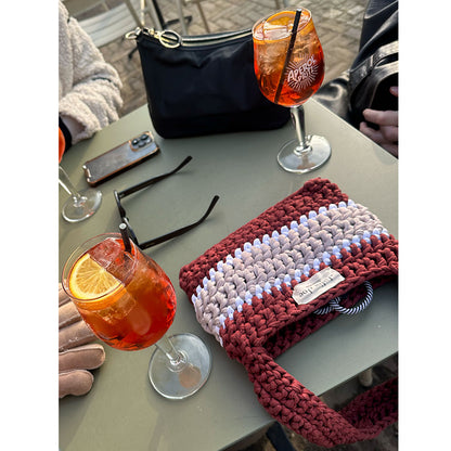 Liv // burgundy&beige