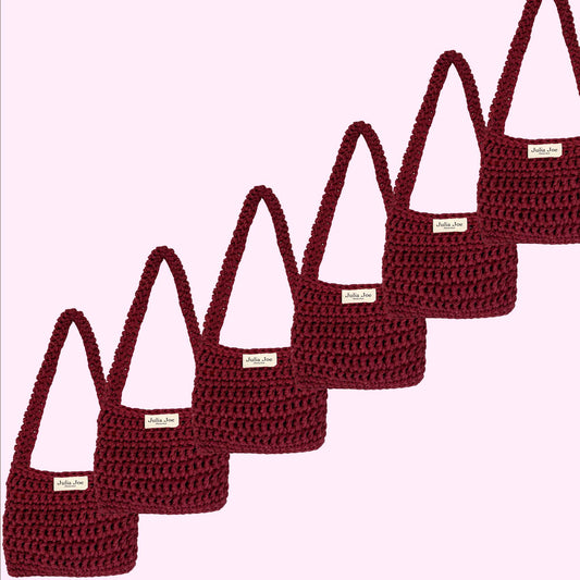 Liv // burgundy